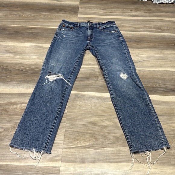GAP Blue Denim Girlfriend Jeans size 26 - Picture 3 of 8